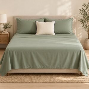 Everyday Calm Bedding Combo — Sage