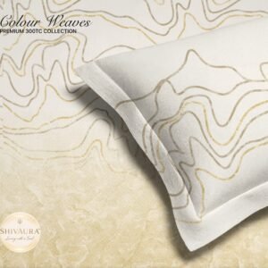 Colour Weaves Bedsheet — Beige